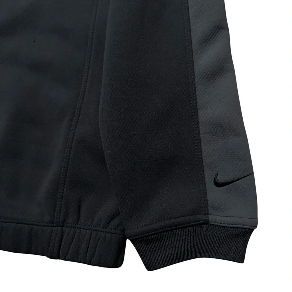 Nike 1/4 Zip Pullover Mens Size M Golf Therma Fit Ohio State Buckeyes Black